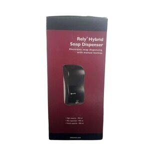 San Jamar Commercial Rely Hybrid Electronic Touchless Soap Dispenser 900ml.